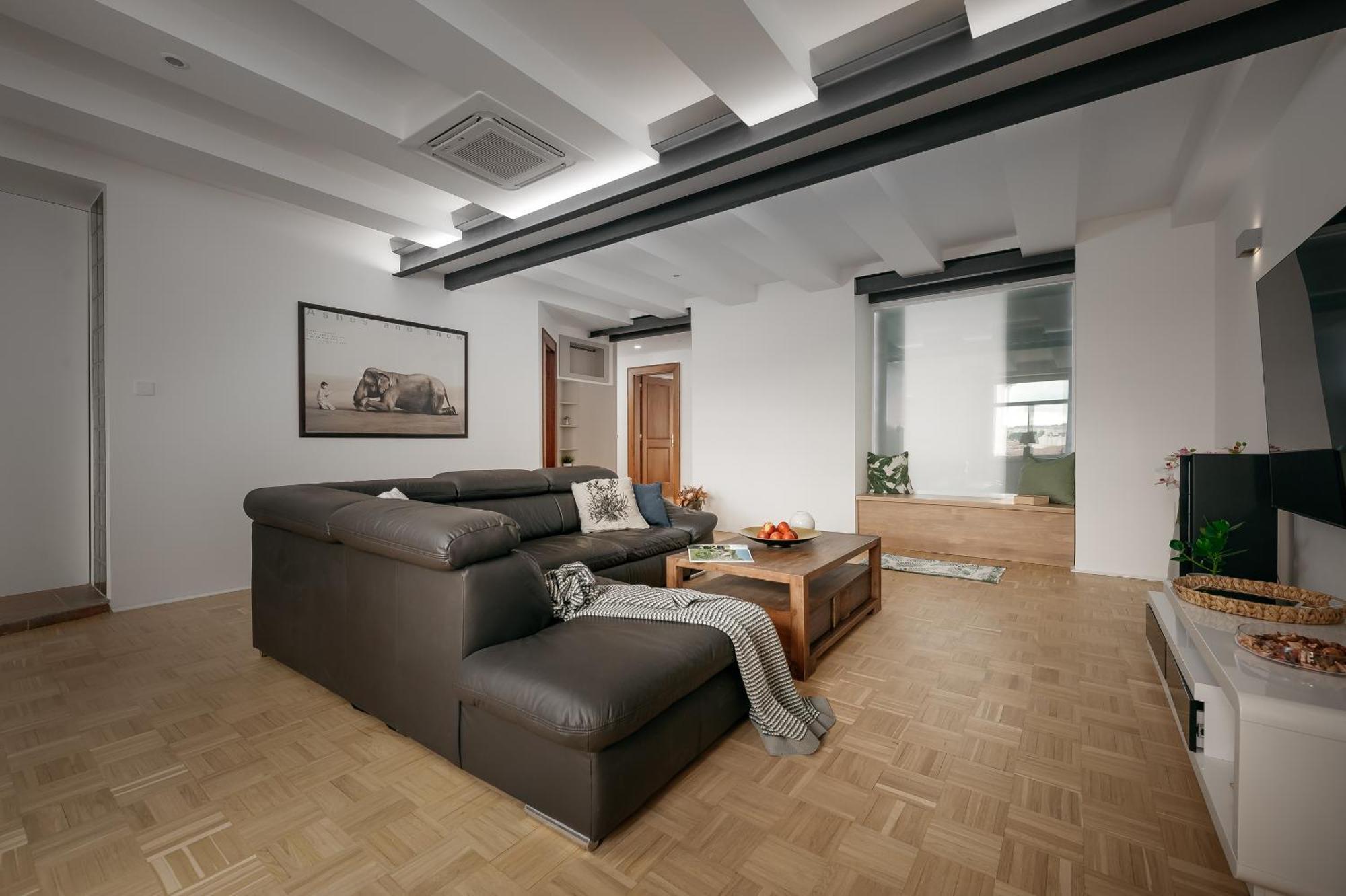 Dot 3 Bdr Apartment With Tyn Cathedral View & Ac Prag Exterior foto